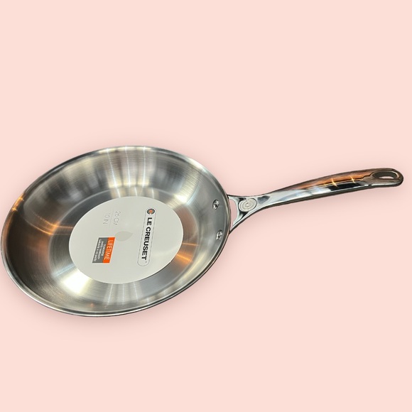 Le Creuset 10” Stainless Steel Fry Pan